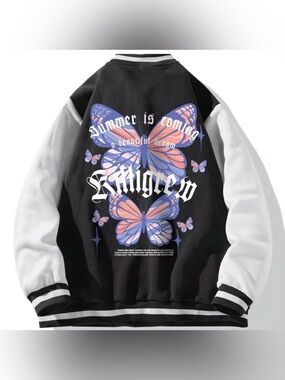 butterfly coat size xl Varsity Jacket Coat new
Bomber